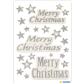 Sticker Magic Merry Christmas, 1 BL