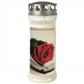 Dauerbrenner 7T "Rose/Buch" 21,5cm